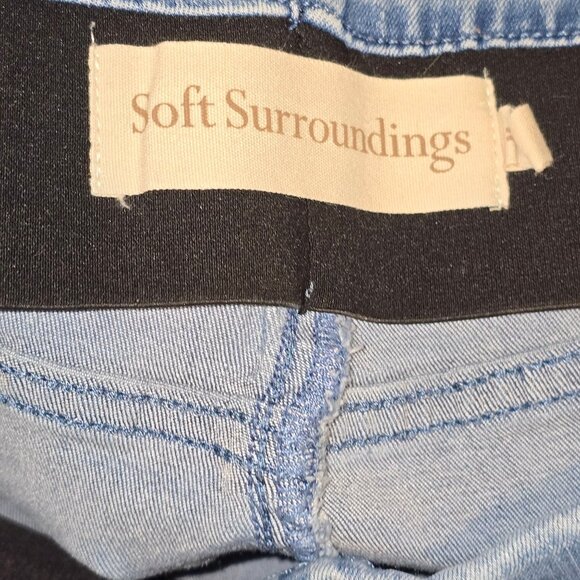 Soft Surroundings Supremely Soft Pull-On Skinny High Rise Jeggings, M, EUC - Picture 7 of 8